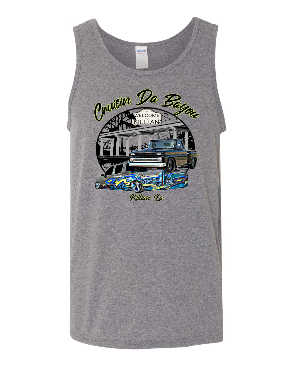 (PRE ORDERS) Crusin' Da bayou tank tops